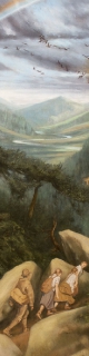 German Landscape with Wandervogel 1998